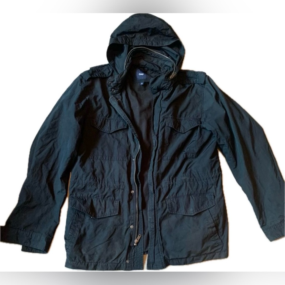 Men's GAP Navy/Black Windbreaker / Raincoat / Jacket